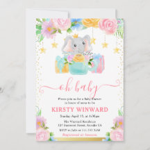 Aquarellfarbenes Süße Tier Friends Babydusche
