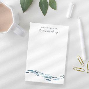 Aquarellfische Personalisiert Post-it Klebezettel