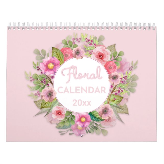 Aquarellflöten mit Motivationstiteln Kalender (Titelbild)