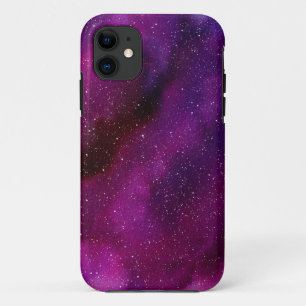 Aquarellgalaxien lila rosa Case-Mate iPhone hülle