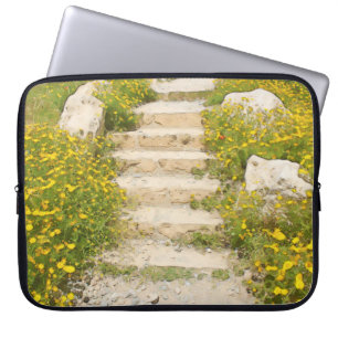 Aquarellgarten Laptopschutzhülle