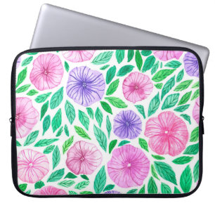 Aquarellgarten Laptopschutzhülle