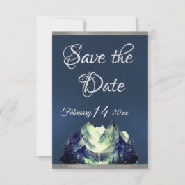 Aquarellgebirge 2 Save the Date