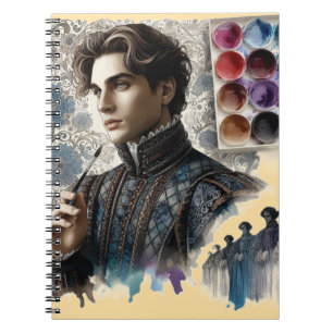 Aquarellgestaltung Notizblock