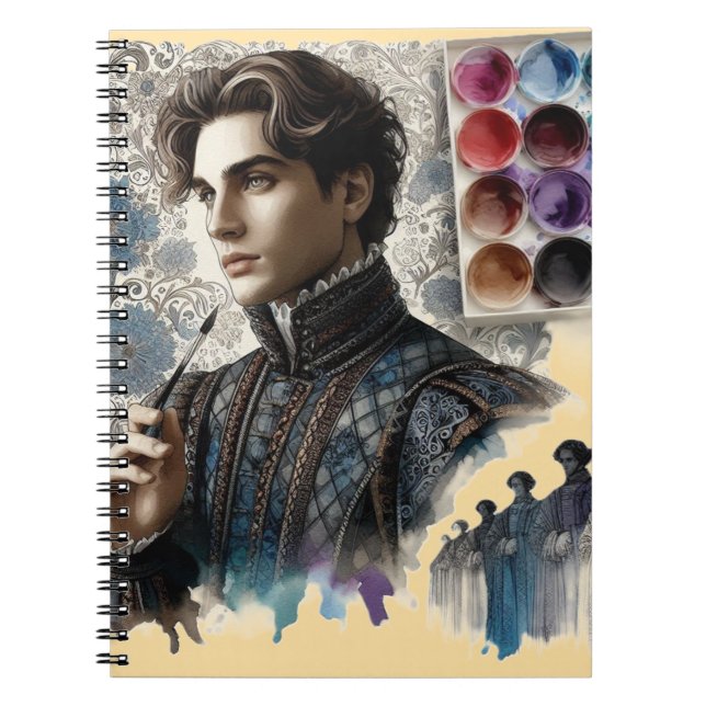 Aquarellgestaltung Notizblock (Vorderseite)