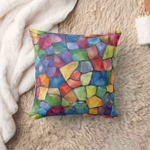 Aquarellglas Kissen