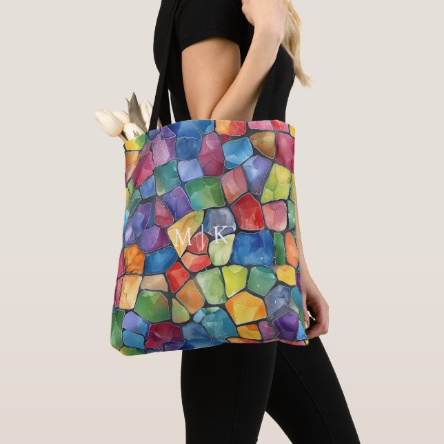 Aquarellglas Tasche (Von Nahem)