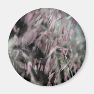Aquarellgras in Rosa Magnet