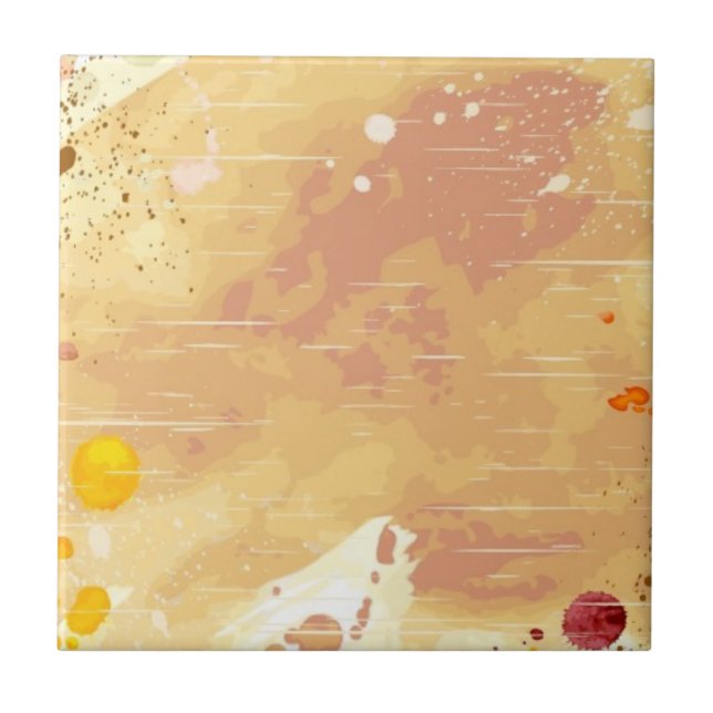 Aquarellhintergrund Fliese (Vorderseite)