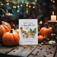 Aquarellhunde | Howl-o-ween Puppy Costume Party