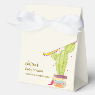Aquarellkaktus Taco 'Bout A Baby Shower Geschenkschachtel