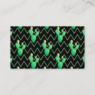 Aquarellkaktus Visitenkarte