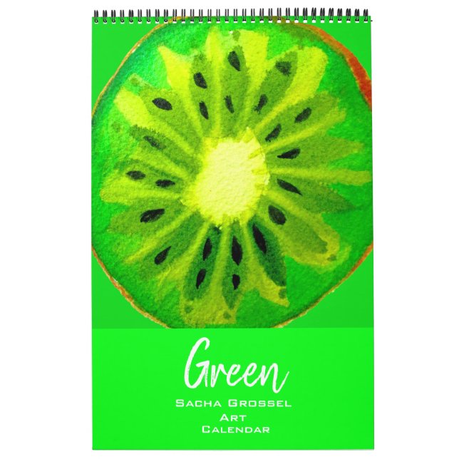 Aquarellkalender Sacha Grossel Kalender (Titelbild)