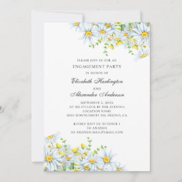 Aquarellkamille Blumenfreund Einladung