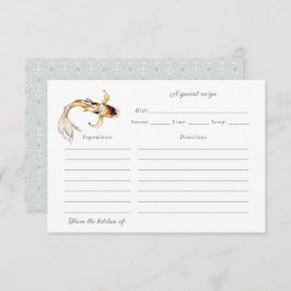 Aquarellkarte Dankeskarte