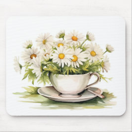 Aquarellkeits-Milchprodukte im Kaffee-Cup Mousepad