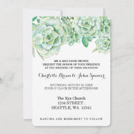 Aquarellkelladon Einladung