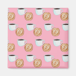 Aquarellkinnamon-Buckaffe Magnet