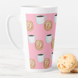 Aquarellkinnamon-Buckaffe Milchtasse