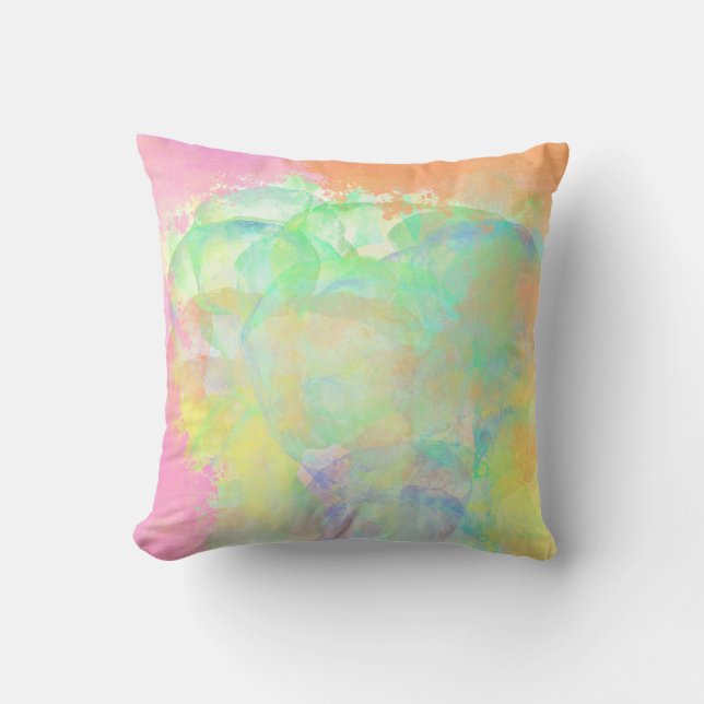 Aquarellkissen Kissen (Vorderseite)