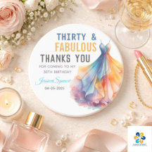 Aquarellkleid 30. Geburtstag Elegant & Weiblich