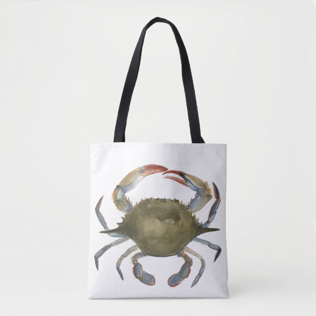 Aquarellkrebse - Grau Tasche (Vorderseite)
