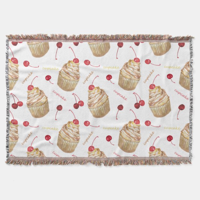 Aquarellkuchen Decke (Vorderseite)