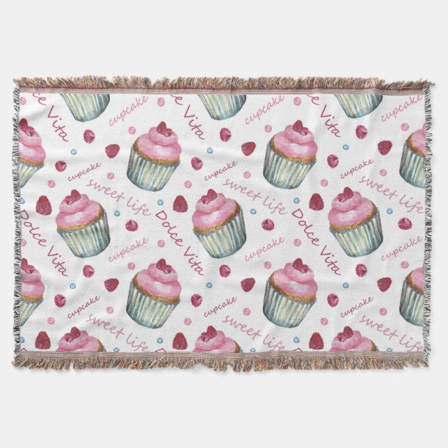 Aquarellkuchen Decke (Vorderseite)