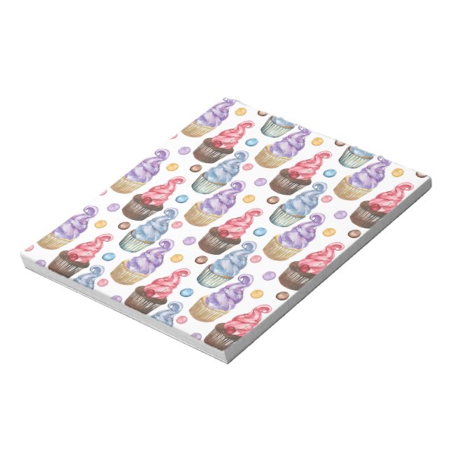 Aquarellkuchen farbig notizblock (Rotiert)