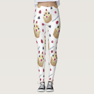 Aquarellkuchen Leggings