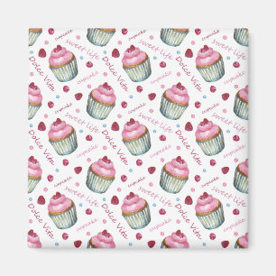 Aquarellkuchen Magnet