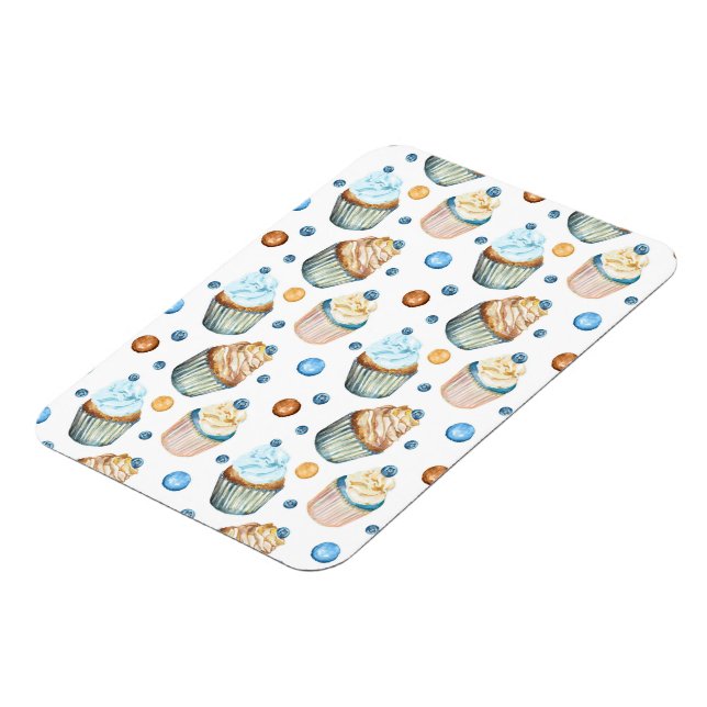 Aquarellkuchen Magnet (Linke Seite)