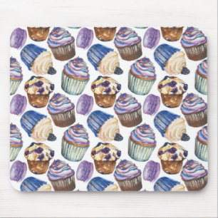 Aquarellkuchen Mousepad