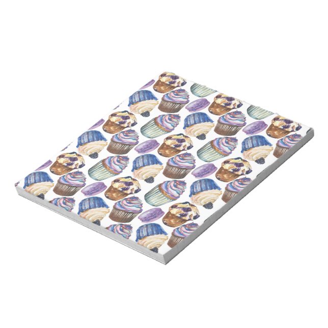 Aquarellkuchen Notizblock (Rotiert)