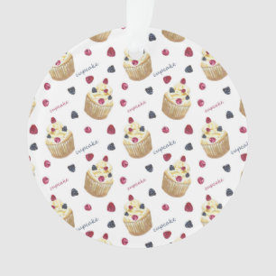 Aquarellkuchen Ornament