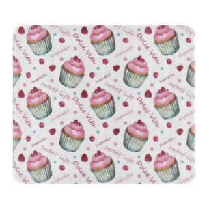 Aquarellkuchen Schneidebrett