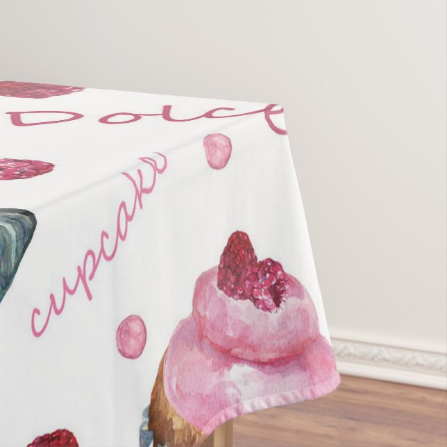 Aquarellkuchen Tischdecke (Beispiel)