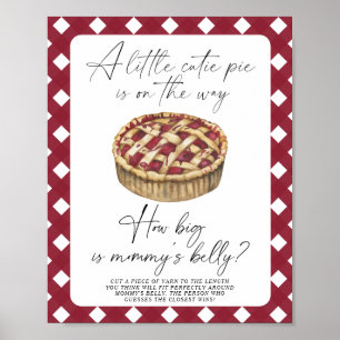Aquarellkuchen - Wie groß ist das Bauchspiel der M Poster