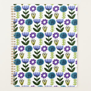 Aquarellkunst Blume Druckplaner Planer