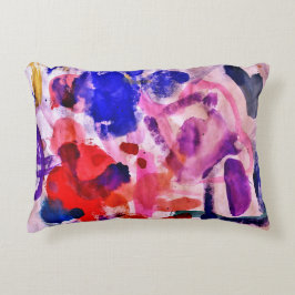 Aquarellkunst Dekokissen