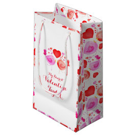 Aquarellkunst Liebhaber von Vögeln Tasche Kleine Geschenktüte