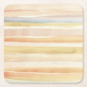 Aquarellkunsthintergrund, Beschaffenheit Rechteckiger Pappuntersetzer