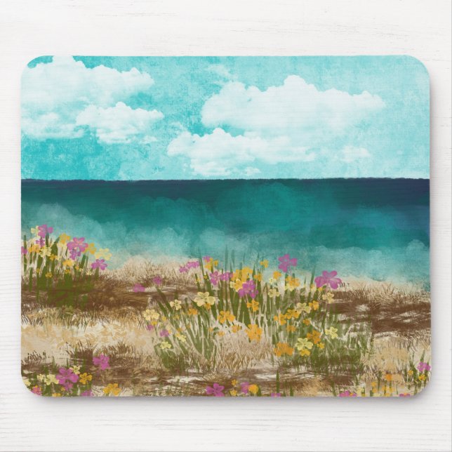 Aquarelllandschaft Mousepad (Vorne)