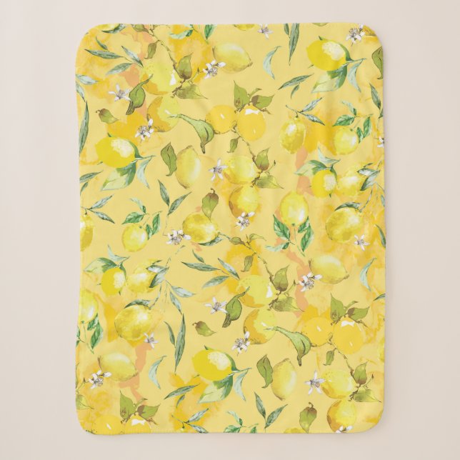 Aquarelllemon IV Sherpadecke (Vorderseite)