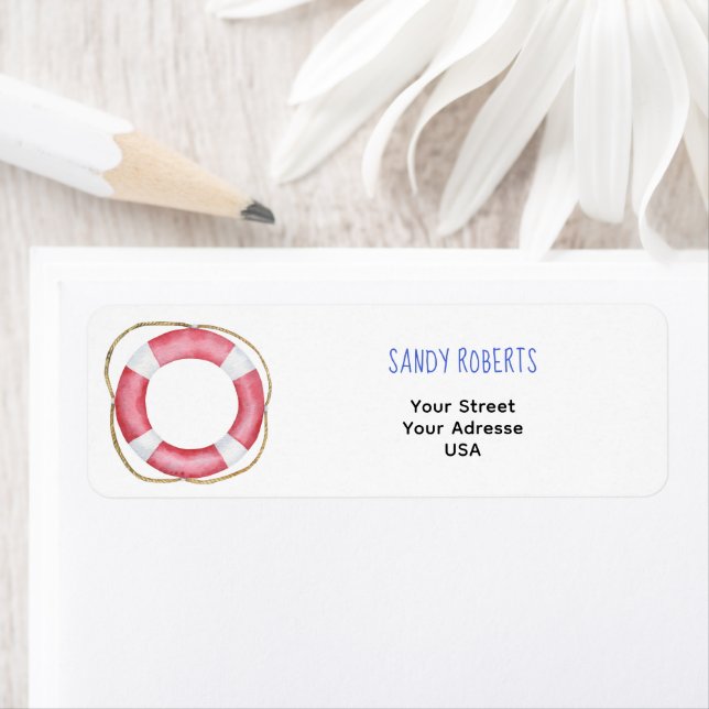 Aquarelllifebuoy - Rückgabeadresse (Insitu)