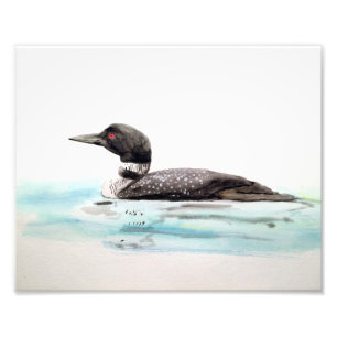 Aquarellloon-Kunst Fotodruck