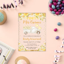 Aquarellmädchen Lkw und Blume Quinceanera