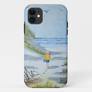 Aquarellmalerei an den Sommerstränden Case-Mate iPhone Hülle