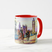 Aquarellmalerei auf London Bridge Views #2