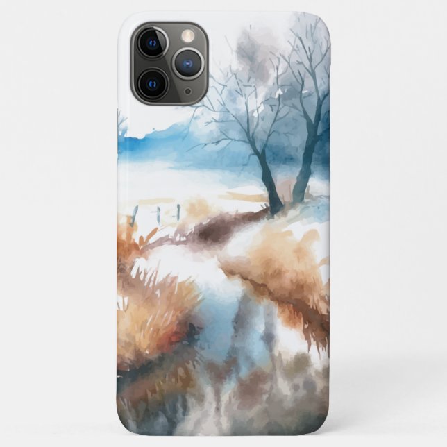Aquarellmalerei Case-Mate iPhone Hülle (Rückseite)